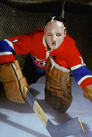Illustration for article titled A Prayer For Jacques Plante's Busted Schnoz